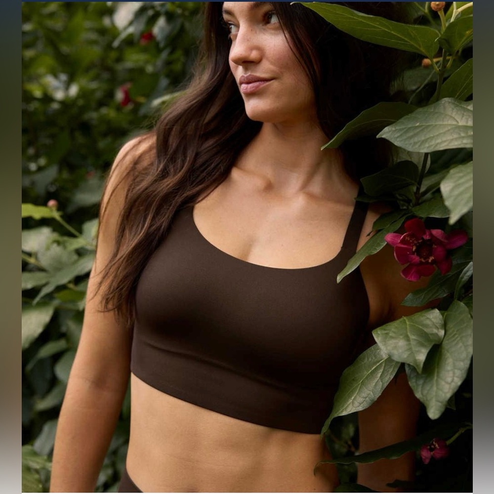 Aerie Offline Workout Set Camel Color